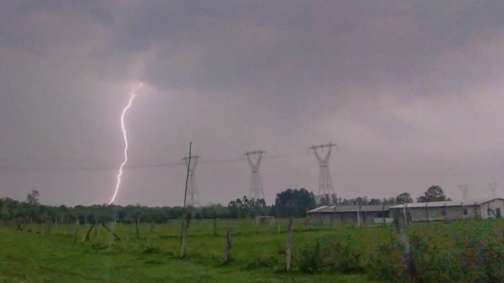 **ALERTA** Risco de temporais segue no Rio Grande do Sul