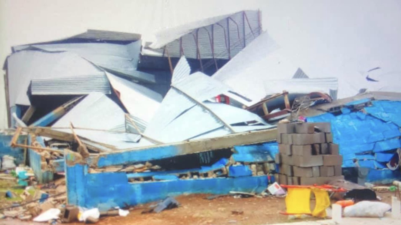 Destruição em Corrientes