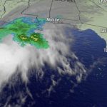 Tempestade Beta se forma no Golfo do México