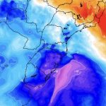 Duas massas de ar frio ingressam nesta semana