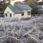 4,4°C abaixo de zero no último dia do inverno