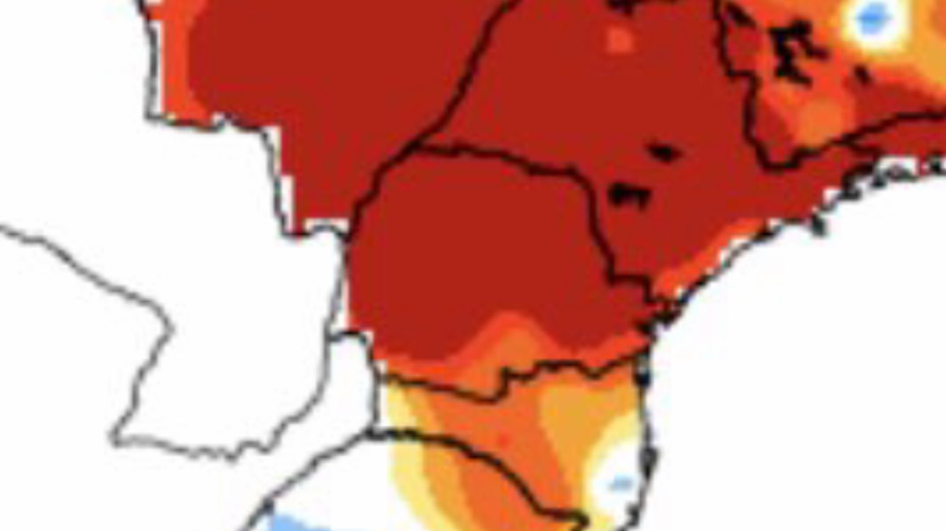 Setembro até agora muito seco e quente no Paraná