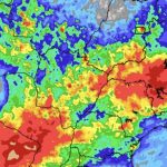 Previsão do tempo – Tendência de chuva