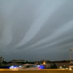 Ondas no céu da Grande Porto Alegre