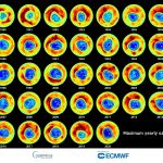 Como o grande buraco de ozônio de 2020 se compara a outros anos?
