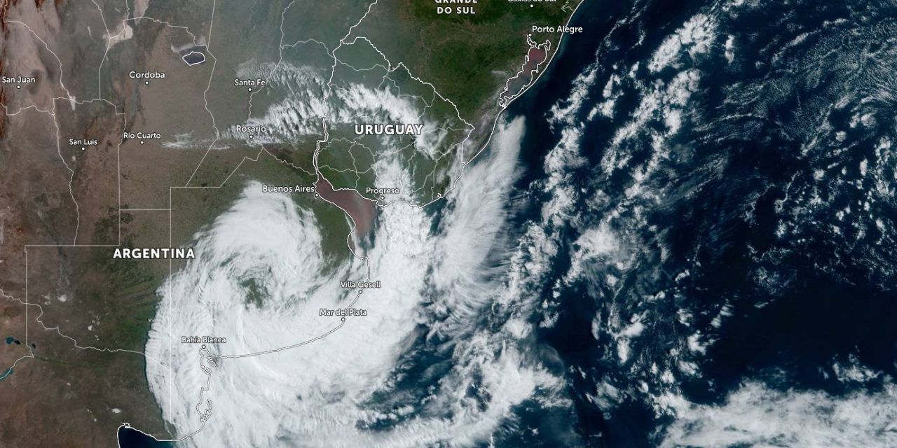 Que ciclone é esse ao Sul do Rio Grande do Sul?
