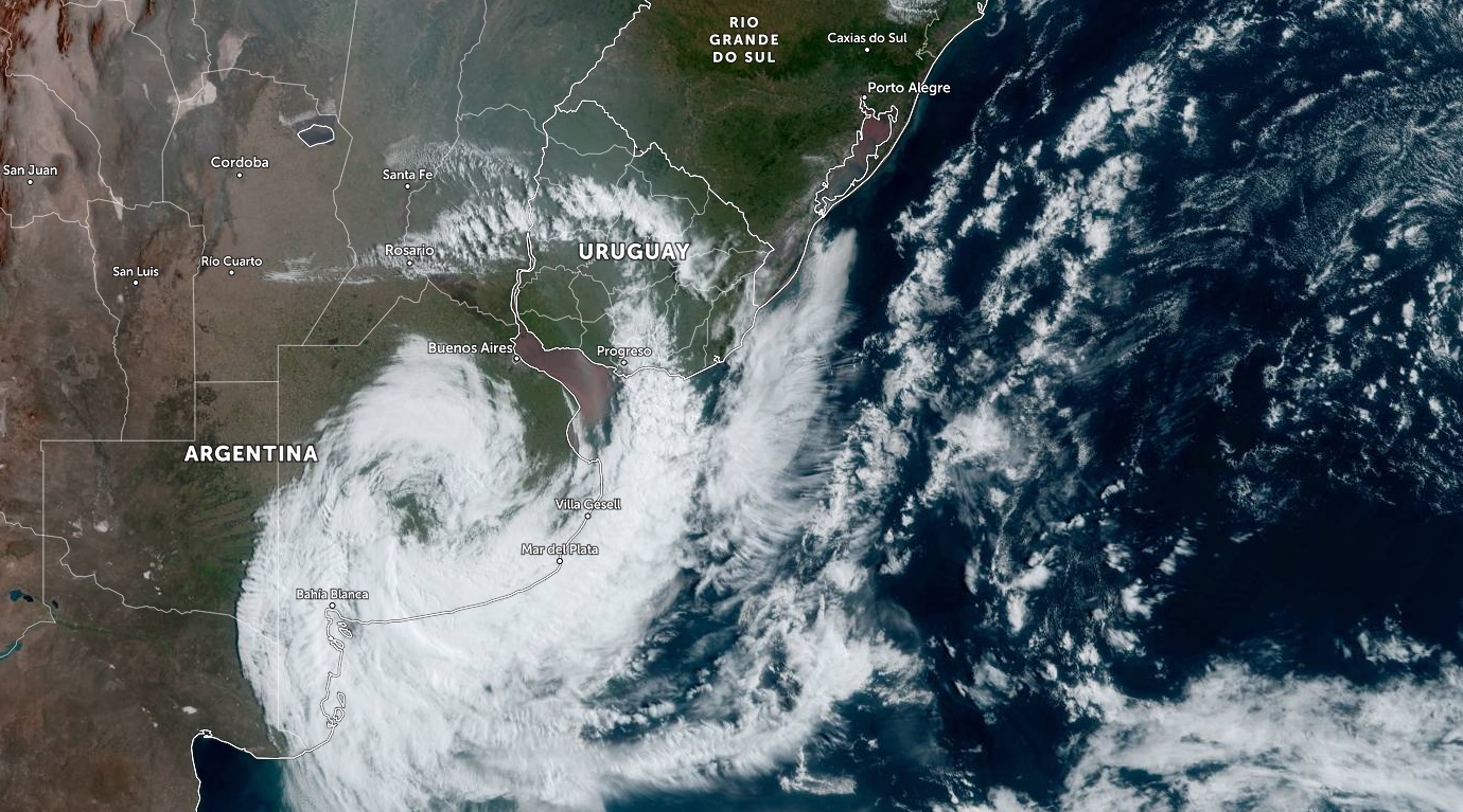 Que Ciclone é Esse Ao Sul Do Rio Grande Do Sul Metsul Meteorologia 