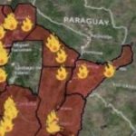 ENGANOSO – Fumaça no Centro-Sul do Brasil não é só da Argentina