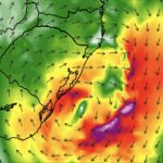 **ALERTA** Ciclone se forma no Rio Grande do Sul