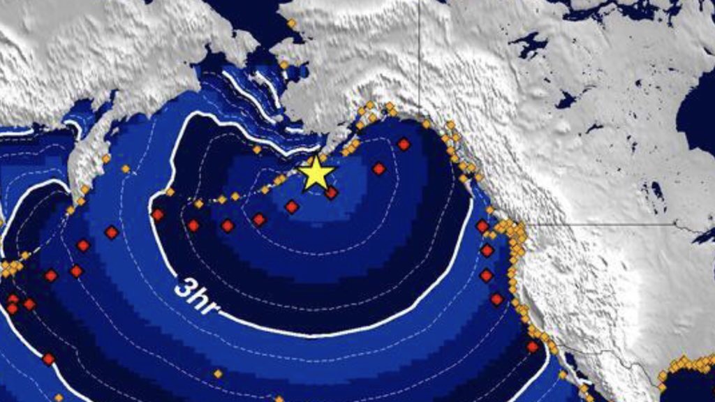 Terremoto e tsunami no Alasca – Veja imagens