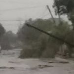 Temporais que rumam pro Sul do Brasil trazem estragos na Argentina