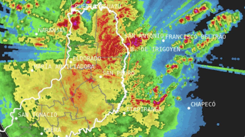 Chuva e temporais no Sul – Paraná será o mais atingido