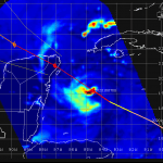 Furacão Delta toca terra no México