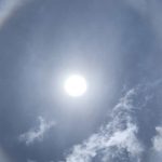 Halo solar no Rio Grande do Sul