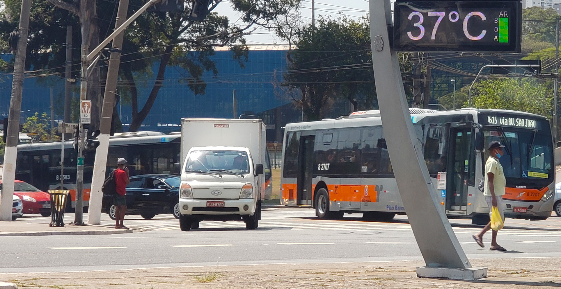 Cidade de São Paulo tem segundo dia mais quente da sua história