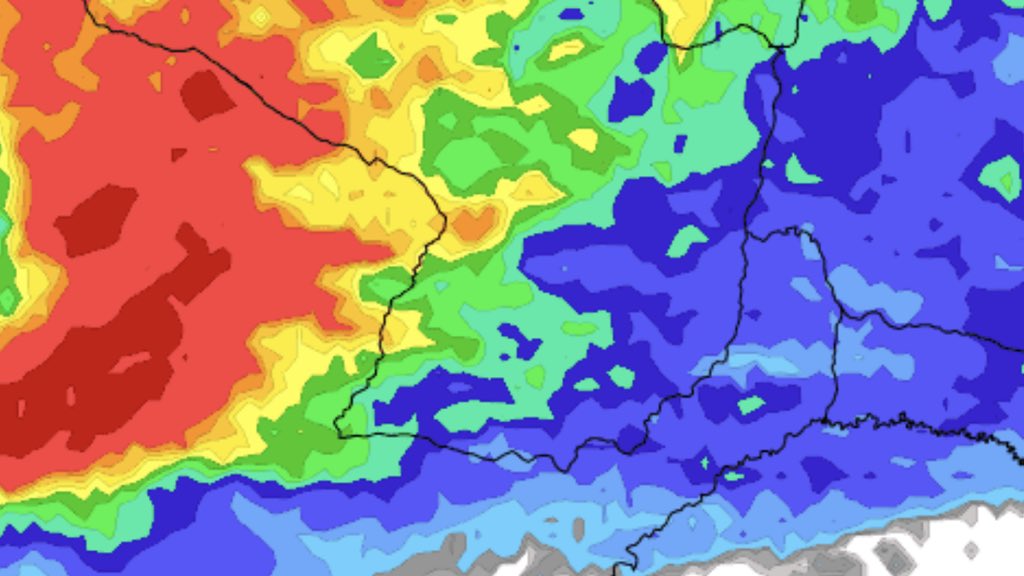 Chuva volta ao Rio Grande do Sul e será uma decepção