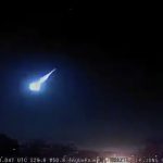 Meteoro explode sobre a fronteira com o Uruguai