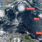 Temporada de furacões tem recorde de número de tempestades