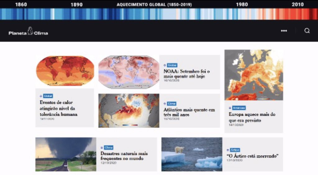CUIDANDO DO FUTURO MetSul estreia página sobre mudanças climáticas Planeta Clima vai se dedicar às últimas informações e pesquisas sobre as mudanças climáticas regionais e em escala global
