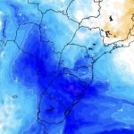 Nova massa de ar polar alcançará o Brasil