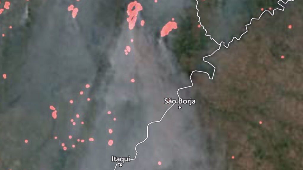 <span class="entry-title-primary">Incêndios na Argentina trazem fumaça pro Oeste gaúcho</span> <h2 class="entry-subtitle">Grandes incêndios foram detectados por satélite perto da Fronteira Oeste gaúcha </h2>