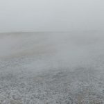 Granizo deixa paisagem branca nos Aparados da Serra