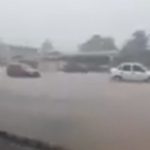 Sob falta de luz, Macapá tem alagamentos e até tromba d’água