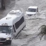 Muita chuva em Santa Catarina