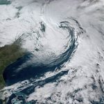 Ciclone bomba atinge os Estados Unidos