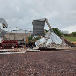 Cidade do Noroeste gaúcho contabiliza estragos de temporal