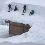 Neve recorde de metros na Europa