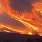 Céu “em chamas” na Turquia