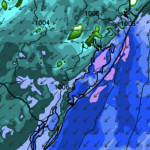 Aviso de vento moderado a forte