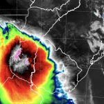 Tempestades avançam da Argentina pro Sul do Brasil