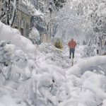 O dia em que a neve soterrou a Espanha