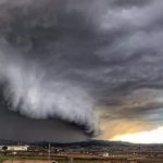 Tempestade incomum atinge a Espanha