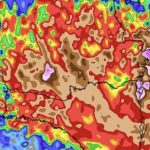 Segunda metade da semana de muita chuva em SC e PR