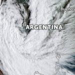 Vórtice ciclônico na Argentina vai mexer com o tempo