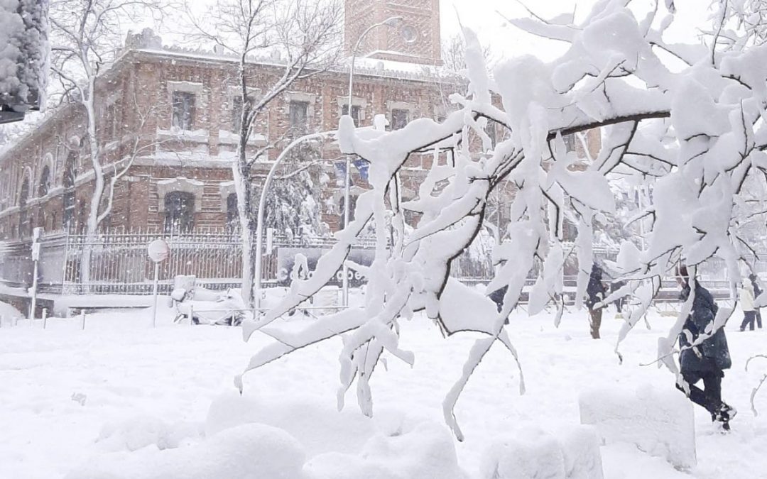 Madrid colapsa e vive emergência com a nevasca do século Neve e frio de até -30°C em onda polar do Ártico histórica na península ibérica