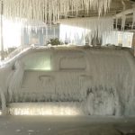 As curiosas imagens do frio nos Estados Unidos