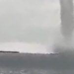 Mais trombas na lagoa