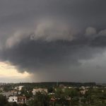 Sábado muito instável terá chuva forte e temporais