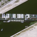 Airbus divulga imagens do navio e a crise em Suez