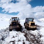 Outono chega com postais de neve na Argentina