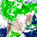 Bloqueio mexe com o tempo em grande parte do Brasil