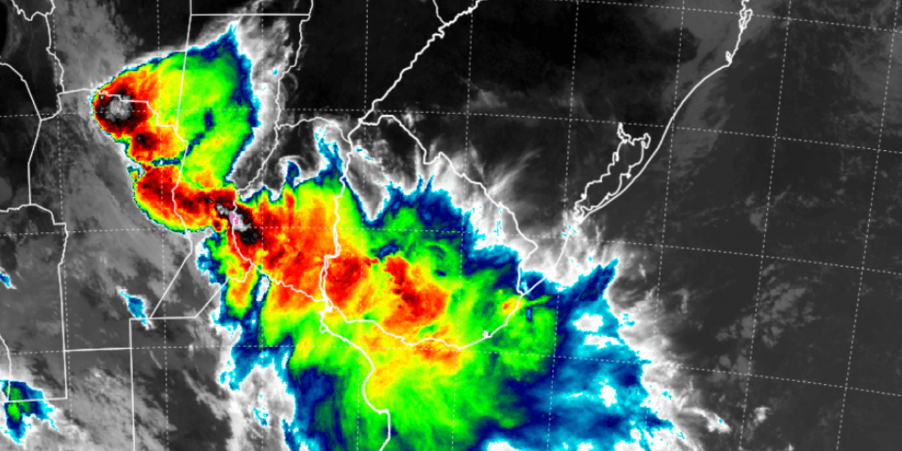 <span class="entry-title-primary">Chuva e temporais avançam da Argentina para o Sul do Brasil</span> <h2 class="entry-subtitle">Chuva forte causou alagamentos hoje de manhã no Centro da Argentina </h2>