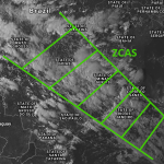 ZCAS traz mais chuva na Região Sudeste