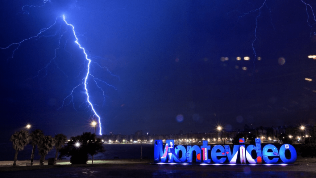 Uruguai será atingido por chuva extrema e fortes temporais