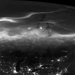 Satélites registram aurora boreal no Canadá