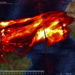 Gases do vulcão se espalham no Norte do Brasil e chegam à África